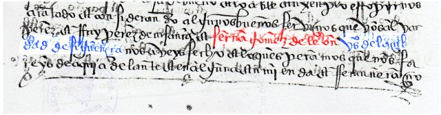Concesión de la hidalguía al seguntino Fernán Gómez de León en 1492